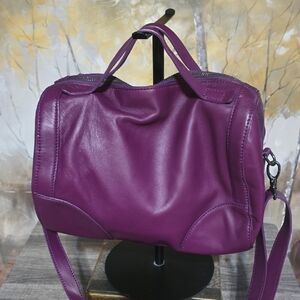 Kooba Purple Leather Crossbody Bag